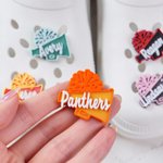 Personalizado 3D-impreso altavoz Pom Pom diseño del encanto del zapato con el nombre de zapatos de decoración de regalo para Cheerleaders