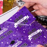 Personalized Grad Class of 2026 Set of 20 Waterproof Graduation Water Bottle Labels Stickers with Name and Year Graduation Party Gift for Graduates