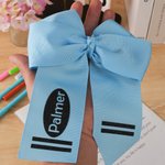 Personalisierte Buntstift Stil Design Haarschleife mit Namen Haar Zubehör zurück zu Schule Geburtstag Geschenk für Mädchen