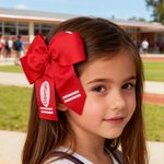 Personalisierte Buntstift Stil Design Haarschleife mit Namen Haar Zubehör zurück zu Schule Geburtstag Geschenk für Mädchen