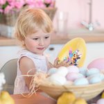 Gepersonaliseerd schattig Highland koe initiaal paasei met naam paaseieren jacht feest cadeau voor kinderen