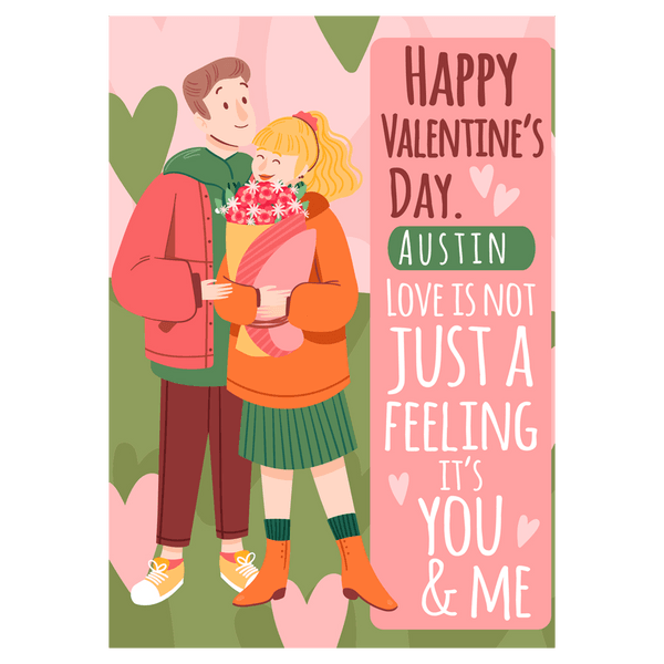 It Is You and Me Valentine's Day Ecard