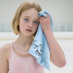 Personalised Skating Fast Drying Towel with Name Ice Skater Team Birthday Gift for Figure Skating Lovers