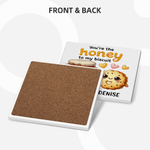 Personalized Perfect Match Foodie Couple Design 11 oz 15 oz Ceramic Mug with Name and Coaster Valentine's Day Birthday Gift for Her Him