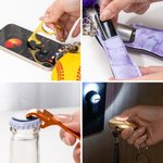 Personalized Multi-functional Star Softball Baseball Safety Keychain Set with Strap and Lamp Birthday Gift for Women