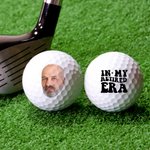 Balle de golf photo personnalisée Cadeau de retraite pour homme golfeur