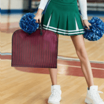 Personalized Cartoon Cheerleading Character Waterproof Hanging Garment Bag with Name Daily Training Rehearsals Travel Accessory Gift for Cheerleaders