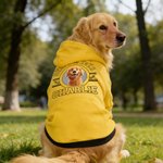 Personalized 3D Cartoon Dog Soft Warm Puppy Dog Hoodie Clothes with Name and Text Birthday Gift for Pet Lover Owner