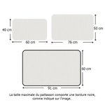 Paillasson Personnalisé Motif Chats Chiens à Chapeau Noël Trois Animaux Décoration de Maison Cadeau Noël pour Famille Amoureux des Animaux