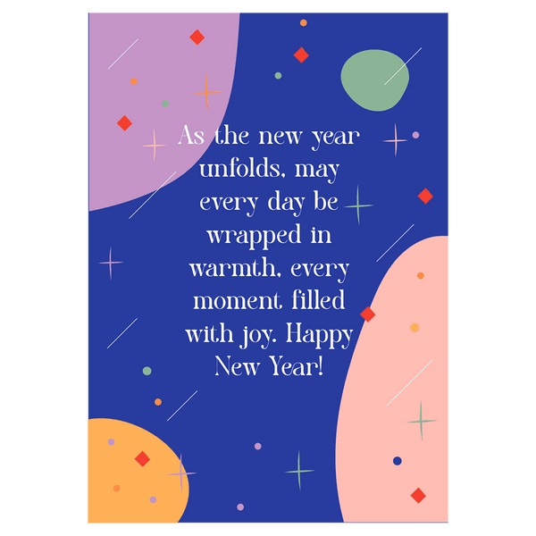 Warm Days Ahead New Year Ecard