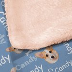 Personalised Cute Dog Cat Photo Avatar Paw Print Bone Soft Hooded Blanket with Name Multicolour Birthday Gift for Pet Lovers