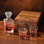 Personalized Sippy Cup Whiskey Decanter with Engraved Name Retirement Father's Day Birthday Gift for Father Bartenders