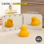 Personalized Cute Marsupilami Double-Sided 1X 2X LED Makeup Pocket Mirror with Name Birthday Anniversary Gift for Women | Callie × Marsupilami®