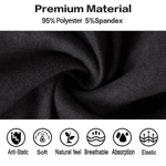 Personliga flerfärgade roliga foton bekväma boxershorts herrkalsonger med namn Alla hjärtans dag present till pojkvän make