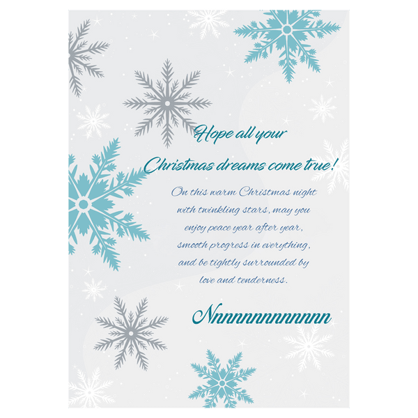 Christmas Dreams Come True Ecard