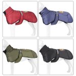 Personalisierte Hund Porträt Winter warmen winddichten Mantel mit Namen Outdoor-Reise Geburtstag Geschenk für Tierliebhaber Haustierbesitzer