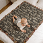 Personalized Hunting Camo Soft Throw Fringed Blanket with Name Home Decor Birthday Hunting Season Camping Gift for Boys Camping Lovers