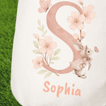 Panier de Pâques personnalisable avec initiales et nom Accessoires de chasse aux oeufs Cadeau de Pâques pour Garçons Filles