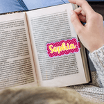 Personalised Retro Polka Dot Waterproof Magnetic Bookmark Clip with Name  Back to School Birthday Gift for Book Lovers Students