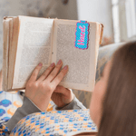 Personalised Retro Polka Dot Waterproof Magnetic Bookmark Clip with Name  Back to School Birthday Gift for Book Lovers Students