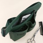 Personalizzato Multi-Comparto in pelle Forbici parrucchieri Waist Bag con nome Hairstylist Must Haves Regalo per parrucchiere Barber