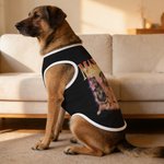 Personalized Lightning 5 Pet Photos 100% Cotton Soft Warm Pet Vest with Name Adoption Anniversary Birthday Gift for Pet Owners