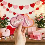 Personalisierte Multicolor Acryl Herzform Ornament mit Namen täglichen Gebrauch Valentinstag Geschenk für Paare verheiratet Partner