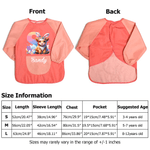 Personalized Bunny Ears Highland Cow Kid Painting Baking Apron with Name and Front Pocket Outdoor Activities Easter Gift for Kids