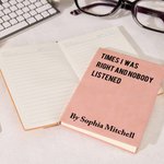 Personalised Humorous Text A5 PU Leather Daily Planner Journal Notebook with Name and 200 Lined Pages Birthday Gift for Colleague Friend