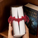 Personalised Fantasy Dragon Style Magnetic Bookmark with Name and Initial Reading Accessory Birthday Gift for Readers Bookworms