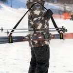 Personalisierter Verstellbarer Schulter-Skiträgergurt mit Namen Ski- oder Snowboardausrüstung Geburtstag Weihnachten Geschenk für Ski-Liebhaber