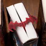 Personalised Fantasy Dragon Style Magnetic Bookmark with Name and Initial Reading Accessory Birthday Gift for Readers Bookworms