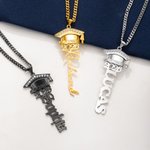 Personalisierte Klasse von 2026 Graduierung Kappe Zirkon Halskette mit Namen Minimalistische Schmuck Graduierung Geschenk für Absolventen