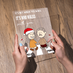 Gepersonaliseerd 4-kleuren Acryl LED Nachtlampje met naam en houten basis Verjaardag Valentijnsdag Verjaardagscadeau voor echtpaar