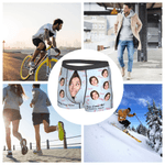 Personalised Funny Face Photo Boxer Brief Men's Underwear with Name Valentine's Day Anniversary Gift for Men