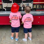 Personalized Firefighter Maltese Cross 100% Cotton Kid T-shirt with Name Age and Text Birthday Gift for Boys Girls