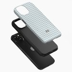 Personalisierte Bohemian Plaid Name Telefon Fall für iPhone oder Samsung täglichen Gebrauch Geburtstag Geschenk für Familie Freund