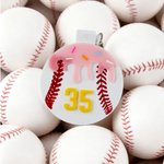 Personalisierte Eiscreme Tropf Baseball Schlüsselanhänger mit Nummer Geburtstag Team Geschenk für Trainer Baseball-Liebhaber Teamkollege