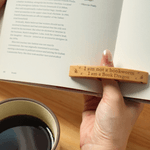 Personalized Book Dragon Thumb Book Page Holder with Engraved Name Reading Corner Birthday Gift for Book Lovers Bookworms