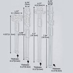 Personalised Multicolour Acrylic Drink Stirrers with Text Set of 10 Bar Decor Wedding Birthday Cocktail Party Gift for Bartenders Newlyweds