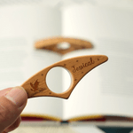 Personalized Book Dragon Thumb Book Page Holder with Engraved Name Reading Corner Birthday Gift for Book Lovers Bookworms