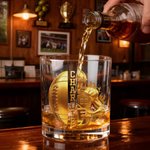 Personalized Golden Football Player 10 oz Whiskey Glass with Name and Number Birthday Father's Day Gift for Man Bartender Whiskey Enthusiast