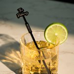 Personalised Multicolour Acrylic Drink Stirrers with Text Set of 10 Bar Decor Wedding Birthday Cocktail Party Gift for Bartenders Newlyweds