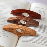 Personalized Book Dragon Thumb Book Page Holder with Engraved Name Reading Corner Birthday Gift for Book Lovers Bookworms