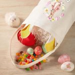 Personalised Cute Peter Rabbit Reusable Bunny Ear Easter Bucket Basket with Name and Initial Easter Egg Hunting Easter Party Favors Gift for Kids