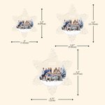 Personalized Christmas Tree Snowflake Photo Acrylic Ornament with Year Tree Decoration Christmas Gift for Family Friends