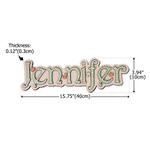 Personalised Safari Space Daisy Design Wooden Toy Box Door Sign with Name Nursery Wall Decor Birthday Gift for Kids