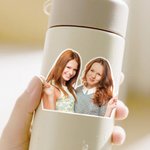 Personalisierte wasserdichte Fotoaufkleber Etiketten Geschenkdekoration Geburtstagsparty Begünstigungen für Familie Freunde