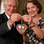 Personalized Romantic Cartoon Couple Acrylic Ornament with Name Car Decor Valentine's Day Anniversary Gift for Couples