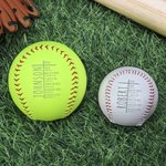 Personalized You Are Chosen Bible Verse Design Baseball Softball with Engraved Name Baptism Birthday Gift for Christians Sport Lovers